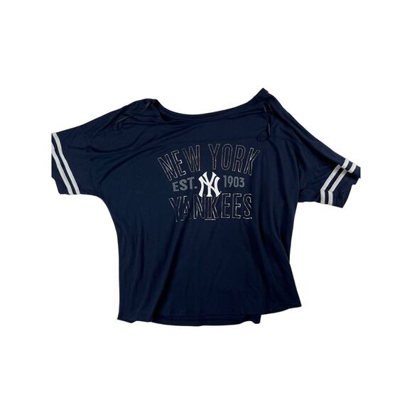 New York Yankees Women's Official MLB T-Shirt - Size 2XL Good Condition - Picture 1 of 8